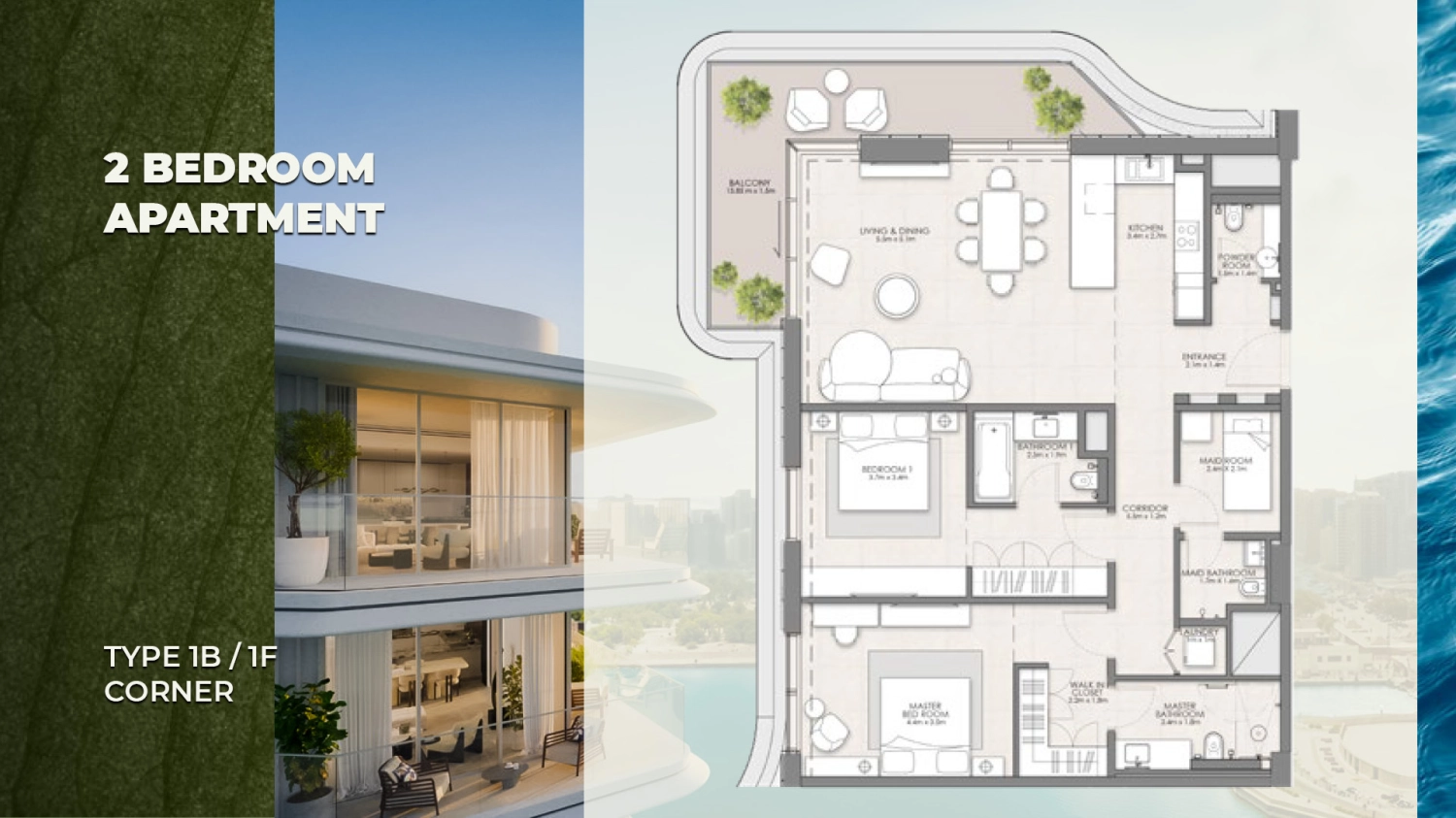 2 BR - Type B